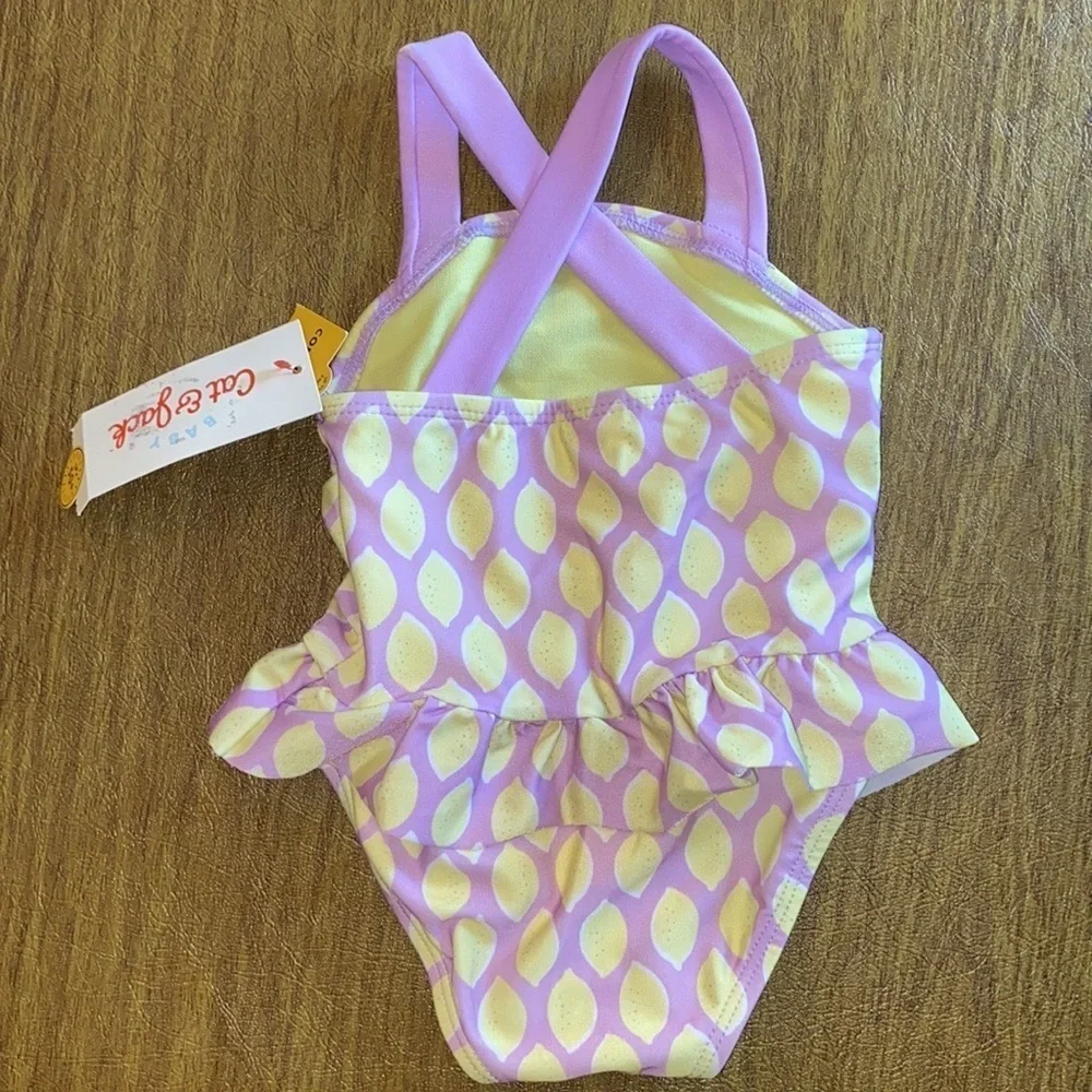 NWT Cat & Jack swimsuit size 3-6M